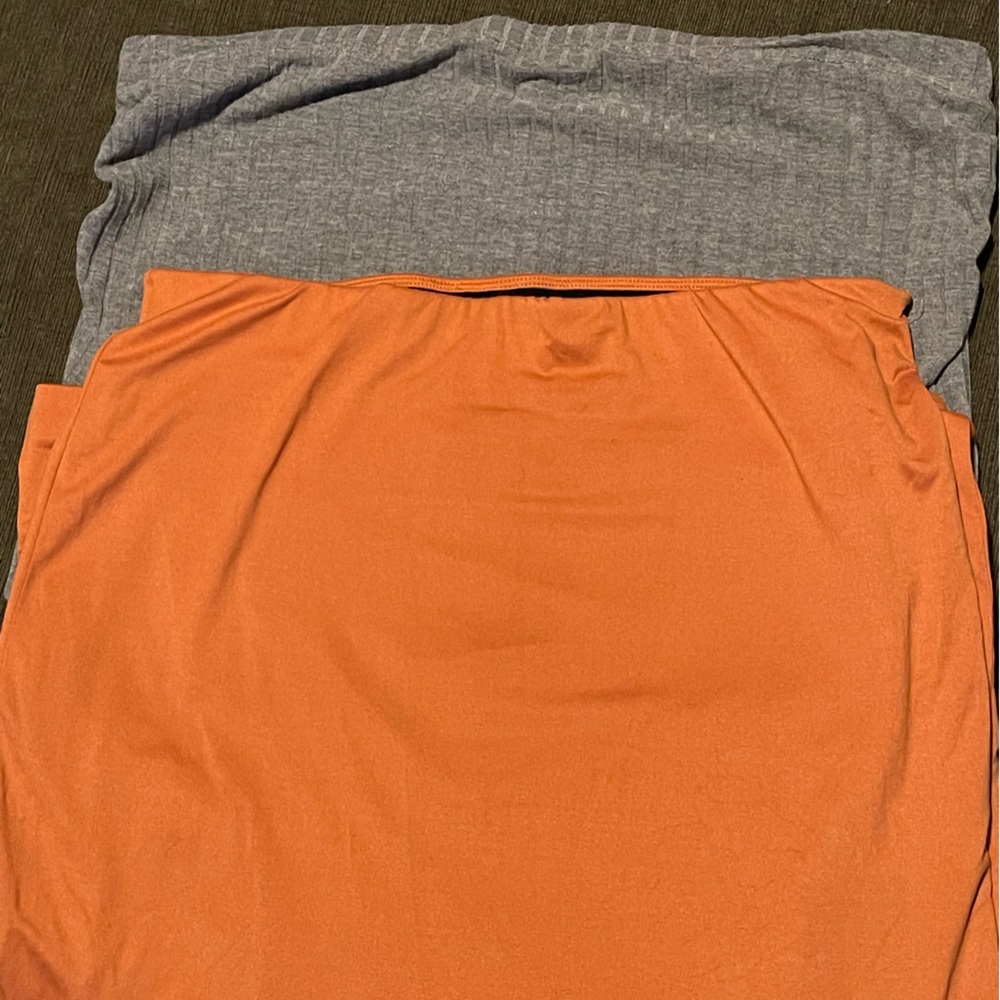 Bundle of 2 Maternity Midi Skirts